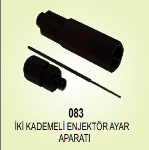 083-İKİ KADEMELİ ENJEKTÖR AYAR APARATI